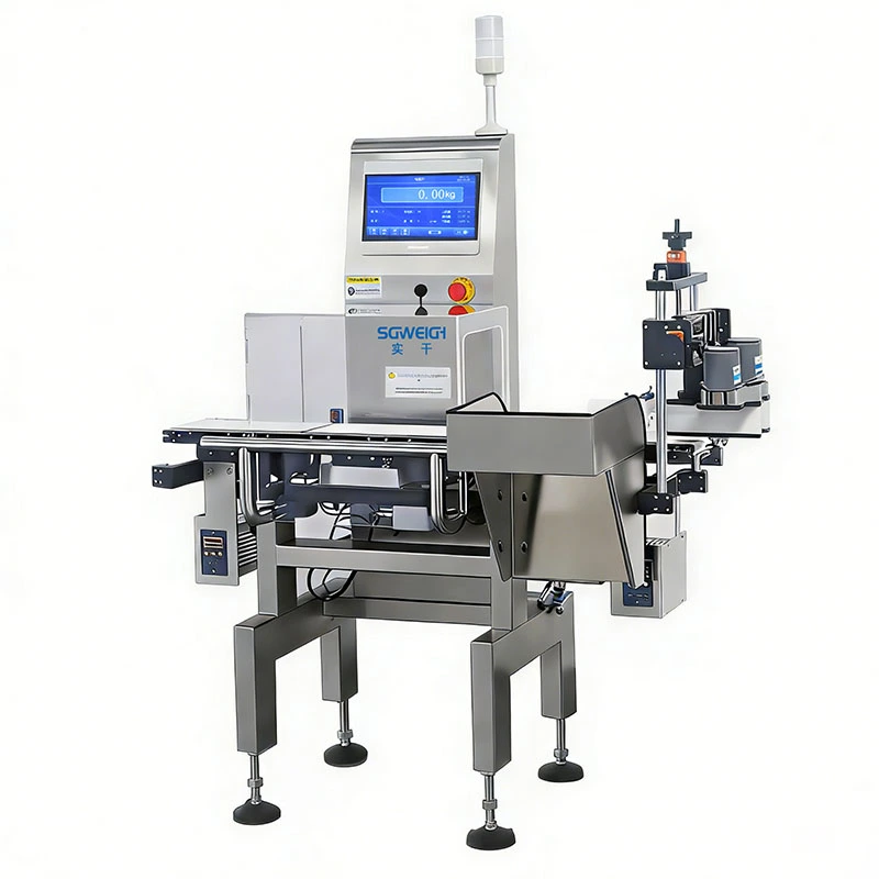 High-Speed PET Plastic Packaging Checkweigher Industrial Weight Checker System