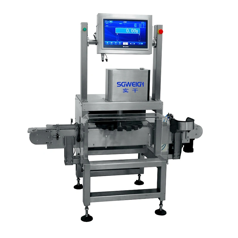 Automatic Bottle Checkweigher with Rotary Turntable Inline Checkweighing System
