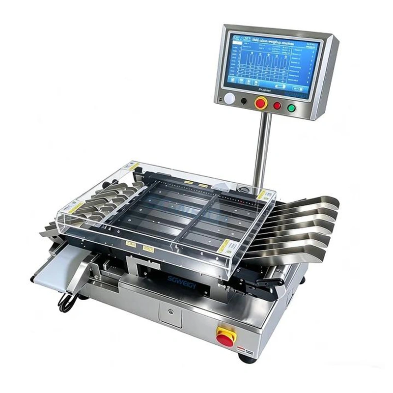 Space-Saving Multi-Lane Checkweigher for Stick Packs Sachets Automatic Checkweigher