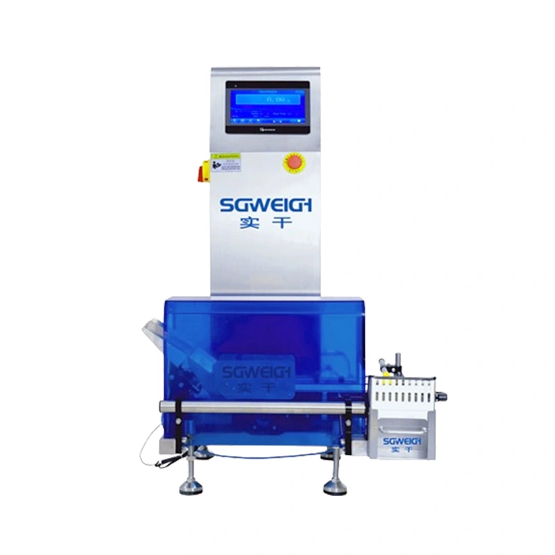High-Precision Small Package Checkweigher System Lightweight Sachet Weight Checker