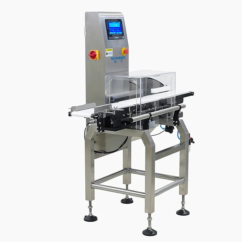 Automatic Checkweigher for Potato Chip Packaging Conveyor Belt Checkweighing System