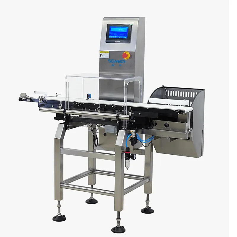 Automatic Checkweigher for Potato Chip Packaging Conveyor Belt Checkweighing System