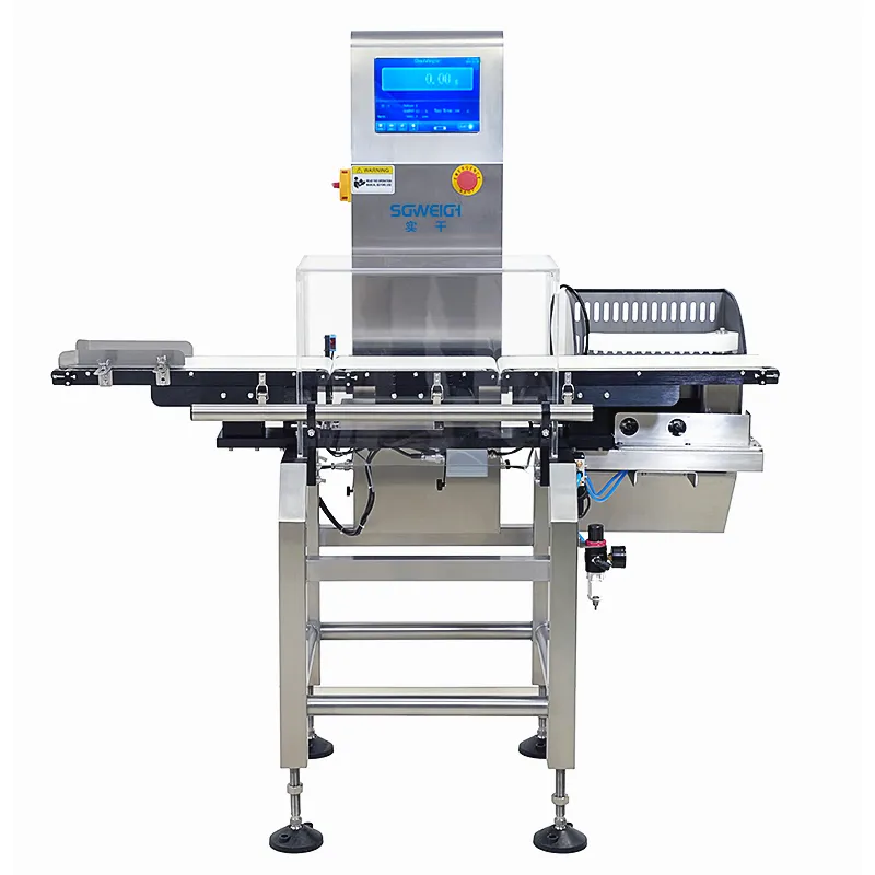 Automatic Checkweigher for Potato Chip Packaging Conveyor Belt Checkweighing System