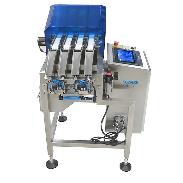 Strip Sachet Multi-Channel Checkweigher Inline Multi-Lane Weight Checking Machine