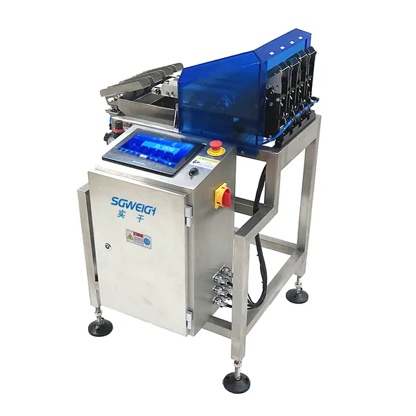 Strip Sachet Multi-Channel Checkweigher Inline Multi-Lane Weight Checking Machine