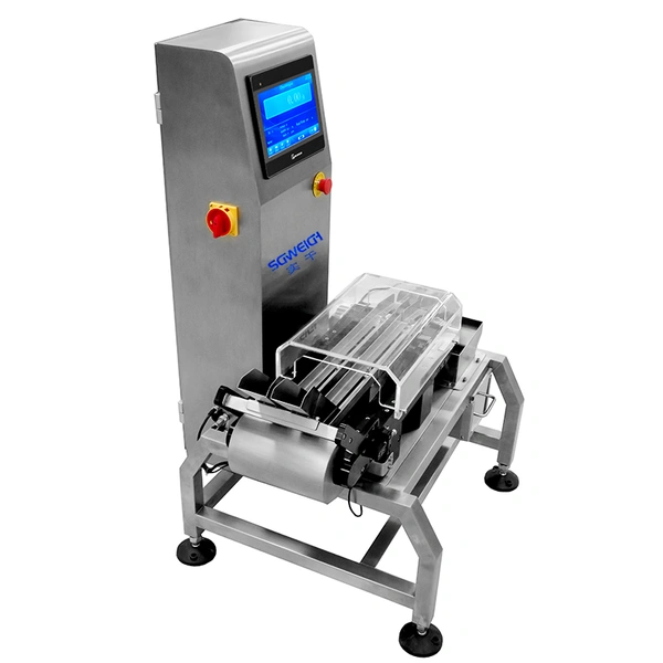 Dual-Lane Pouch Conveyor Checkweigher High-Speed Packaging Line Checkweigher