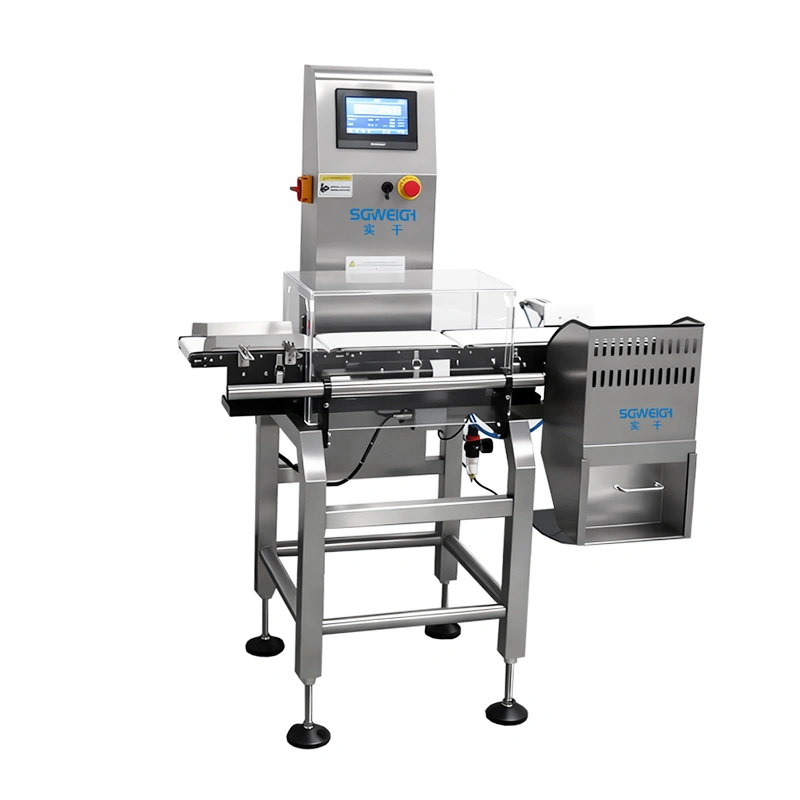 High Accuracy Checkweigher for Aluminum Foil Bag Food Conveyor Checkweigher