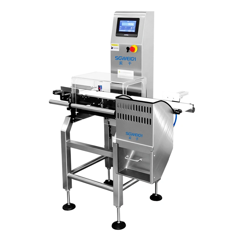 High Accuracy Checkweigher for Aluminum Foil Bag Food Conveyor Checkweigher
