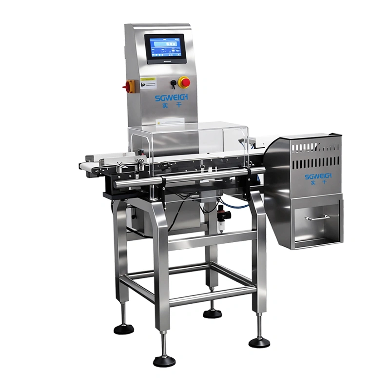 High Accuracy Checkweigher for Aluminum Foil Bag Food Conveyor Checkweigher