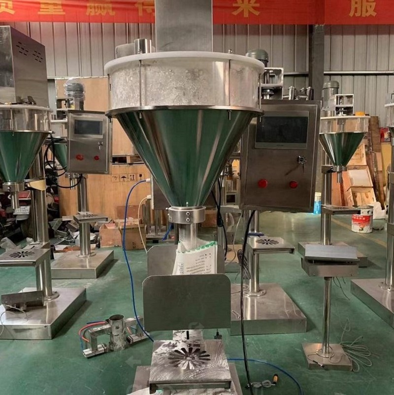 Semi-automatic 10kg Powder Particle Linear Weigher
