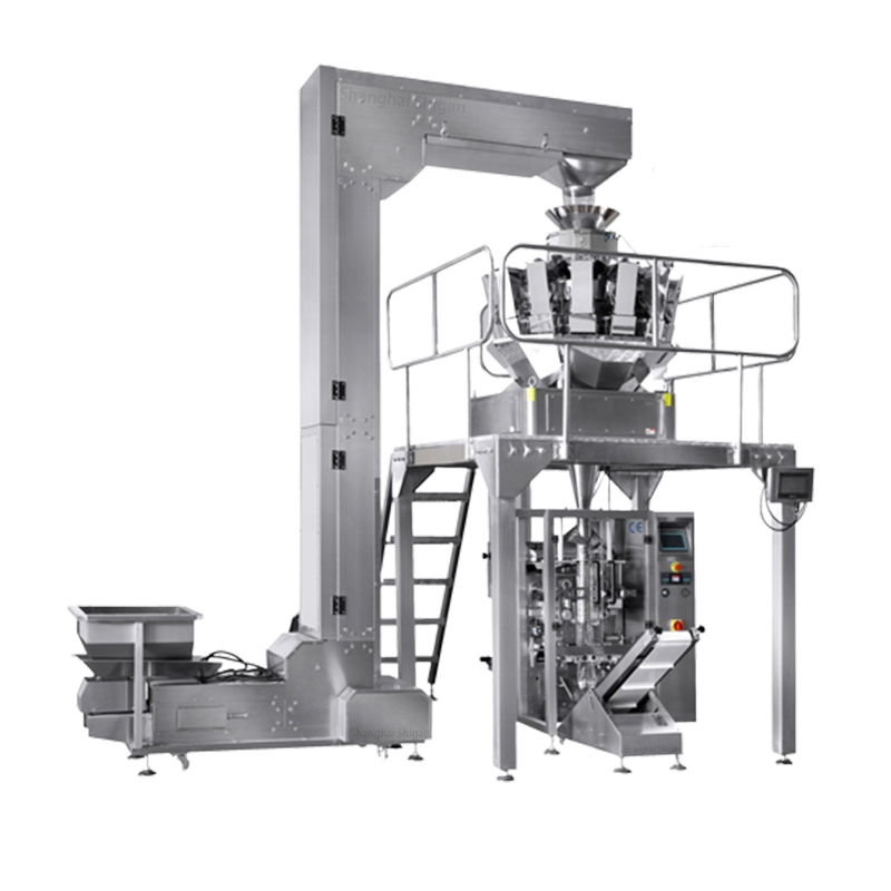 Automatic Bag Sachet Multihead Weigher Packing Machine System