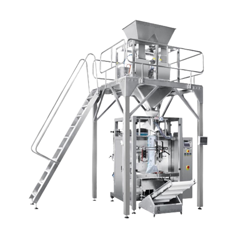 Automatic Cashew Nuts Packing Machine Multihead Weigher System