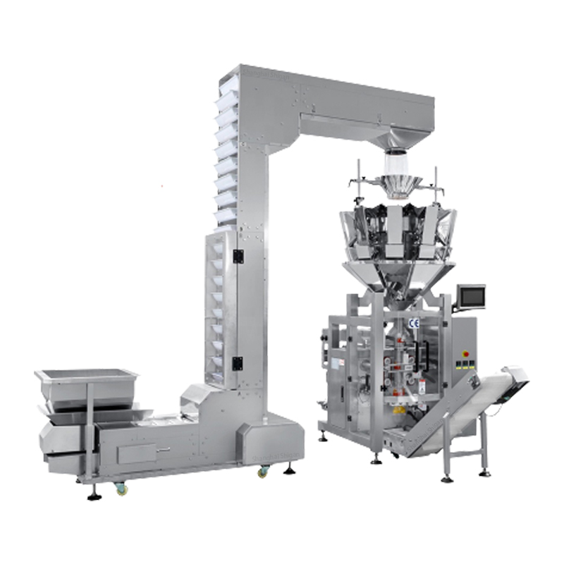 Nuts Auto Packaging Machine Multi head Weigher System