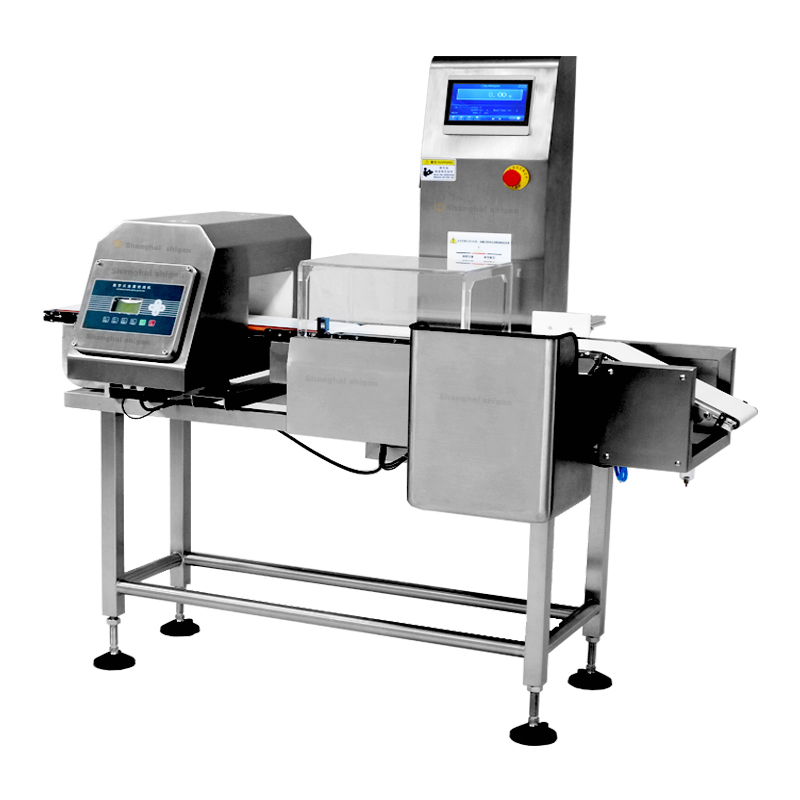 Weight Checker With Metal Detector Combo System