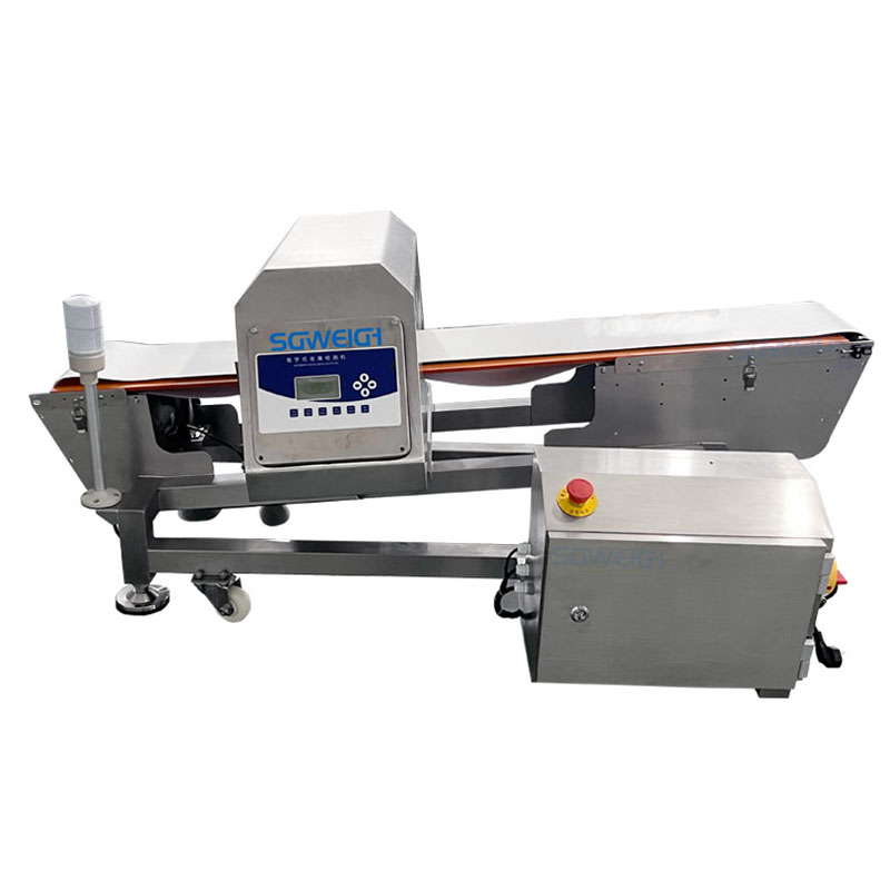 Incline Conveyor Belt Metal Detector Customizable