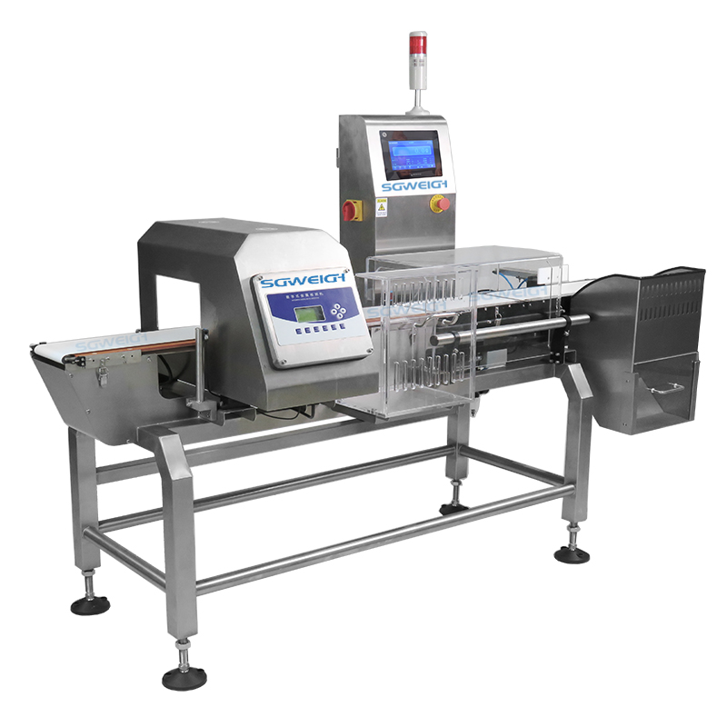Integrated Checkweigher and Metal Detection Machine