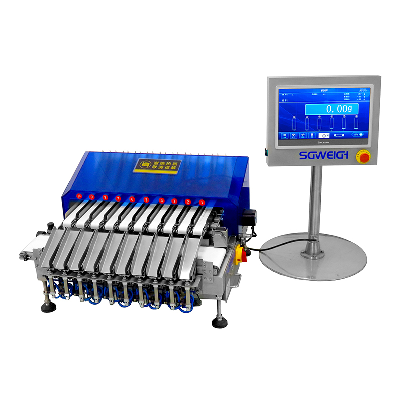 Multi-Lane Checkweigher for Narrow Sachet Pouch