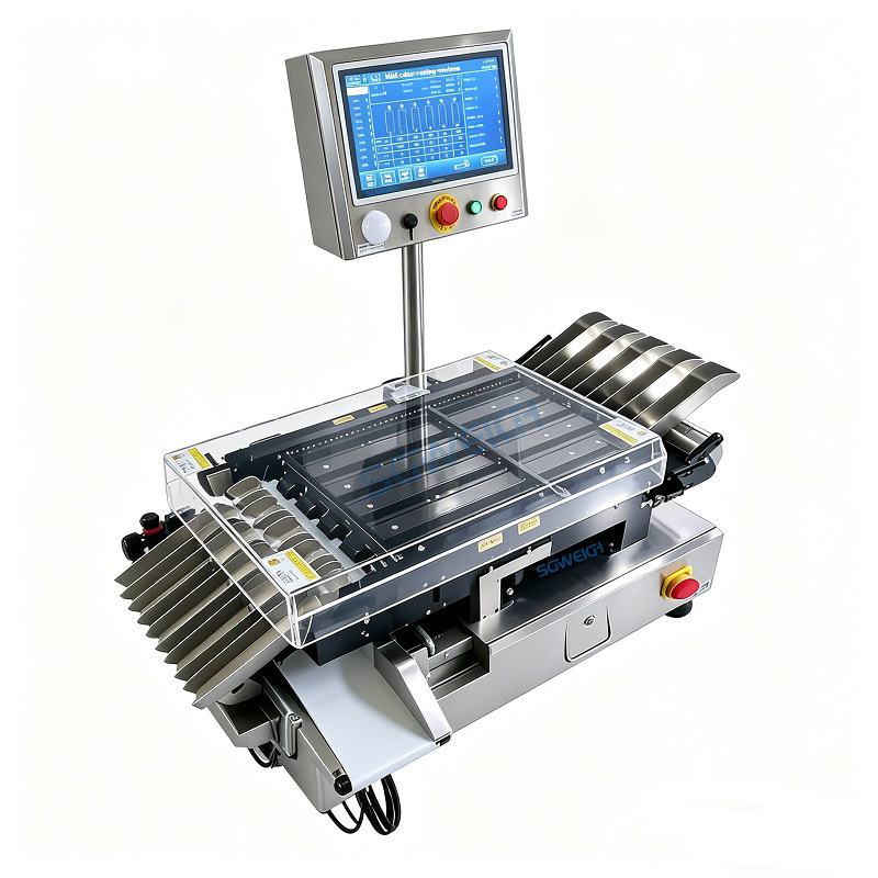 Automatic Multi-Lane Checkweigher for Stick Packs Sachets