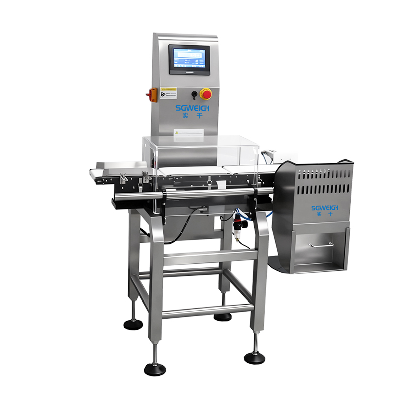 Aluminum Foil Bag Food Conveyor Checkweigher