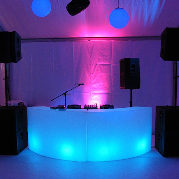 portable bar with lights glow portable bar