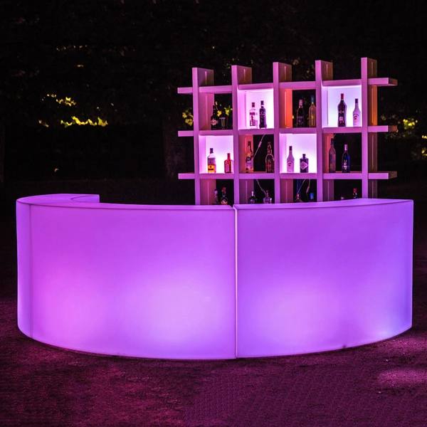 portable bar with lights glow portable bar