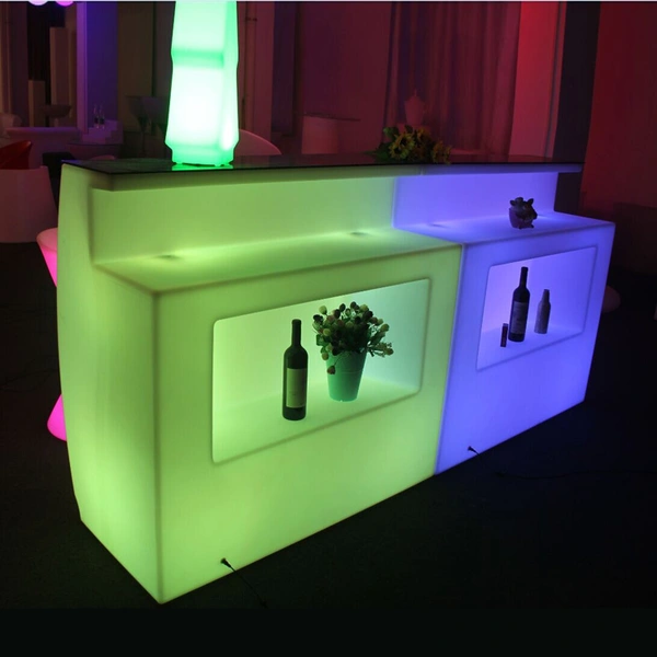barra de bar iluminada con led | barras portatiles para eventos