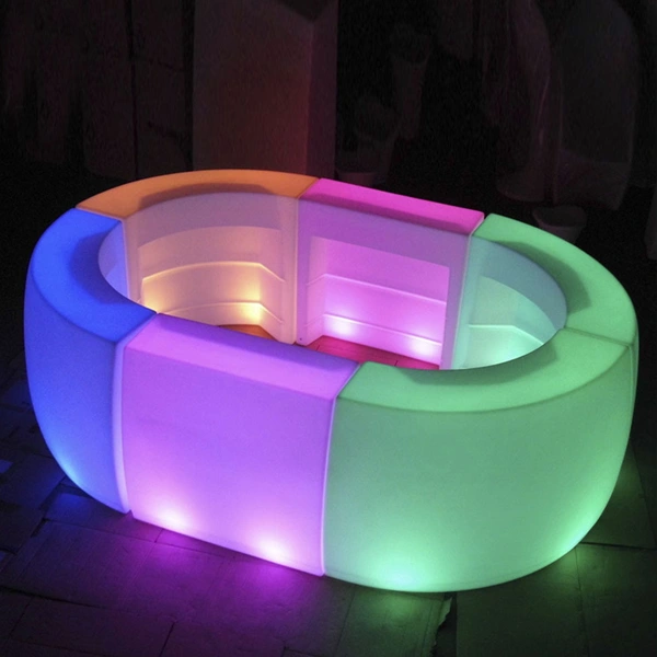 Portable Bars for Events | Led Mobile Bar Multi Colored