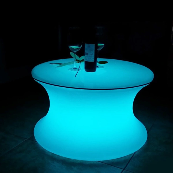 مصنع أثاث خارجي led | طاولة قهوة مضيئة في الصين