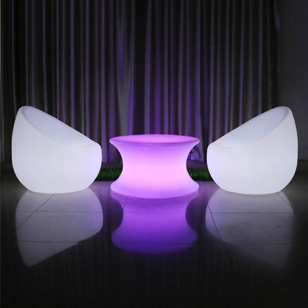 مصنع أثاث خارجي led | طاولة قهوة مضيئة في الصين