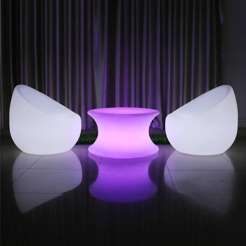 مصنع أثاث خارجي led | طاولة قهوة مضيئة في الصين