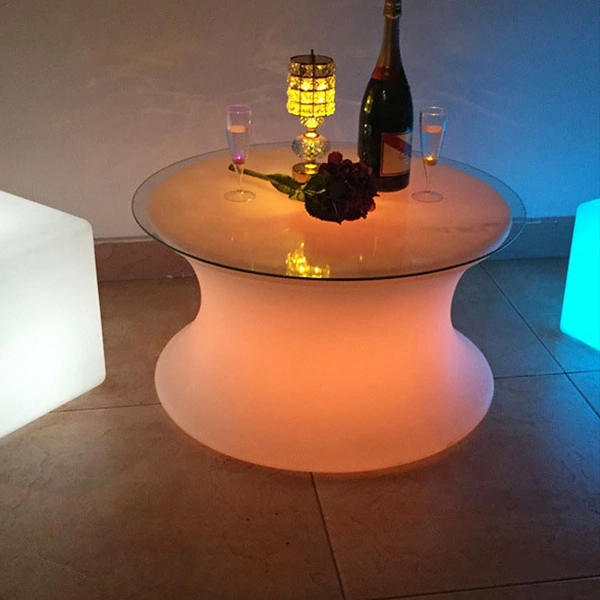 مصنع أثاث خارجي led | طاولة قهوة مضيئة في الصين