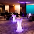 Glow Cocktail Table For Sale | Led Light Up Bar Table