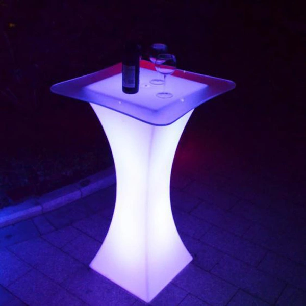 Glow Cocktail Table For Sale | Led Light Up Bar Table