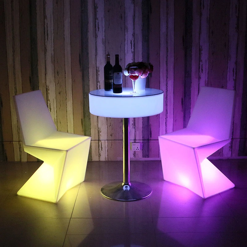 LED round highboy table high top party tables