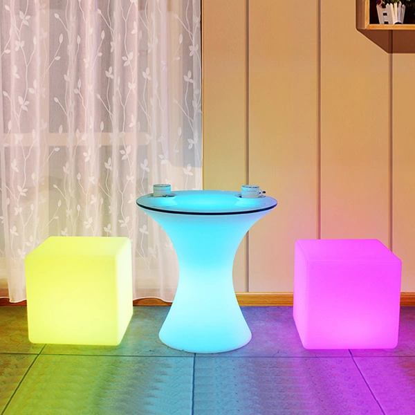table étroite led | table de bar lumineux | tables lumineuses à vendre