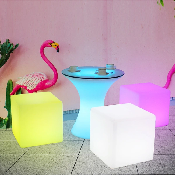 table étroite led | table de bar lumineux | tables lumineuses à vendre