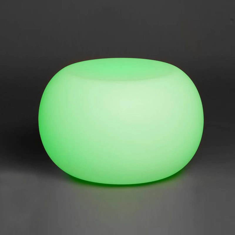 mesa de centro led | mesa auxiliar multicolor | mesa redonda led incandescente