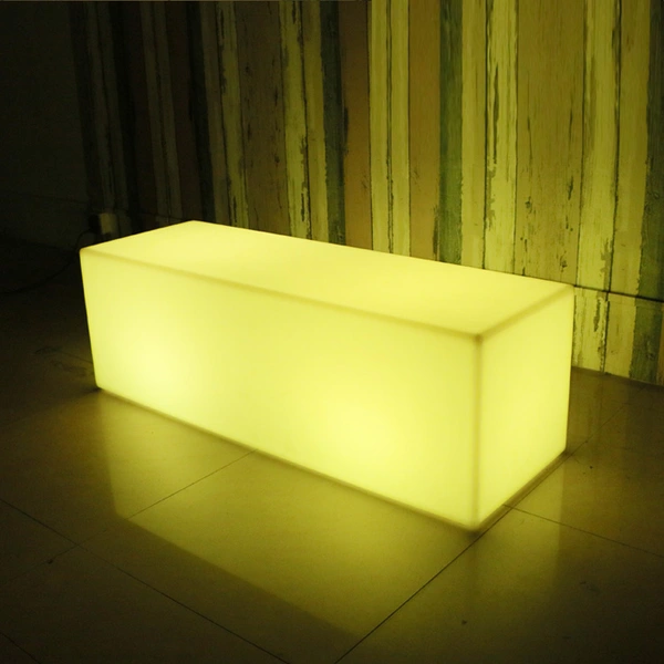 banc lumineux pour événements | banc led usine de meubles de patio