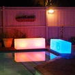 banc lumineux pour événements | banc led usine de meubles de patio