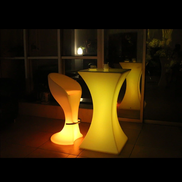 silla de bar taburete alto led | fabricante de muebles de bar led en china