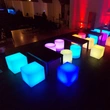 fabricant de chaise cube led | chaise cube lumineuse pour événements
