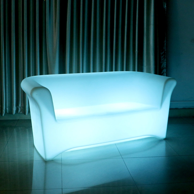 canapé multi couleur en gros | canapé lumineux led pour événements