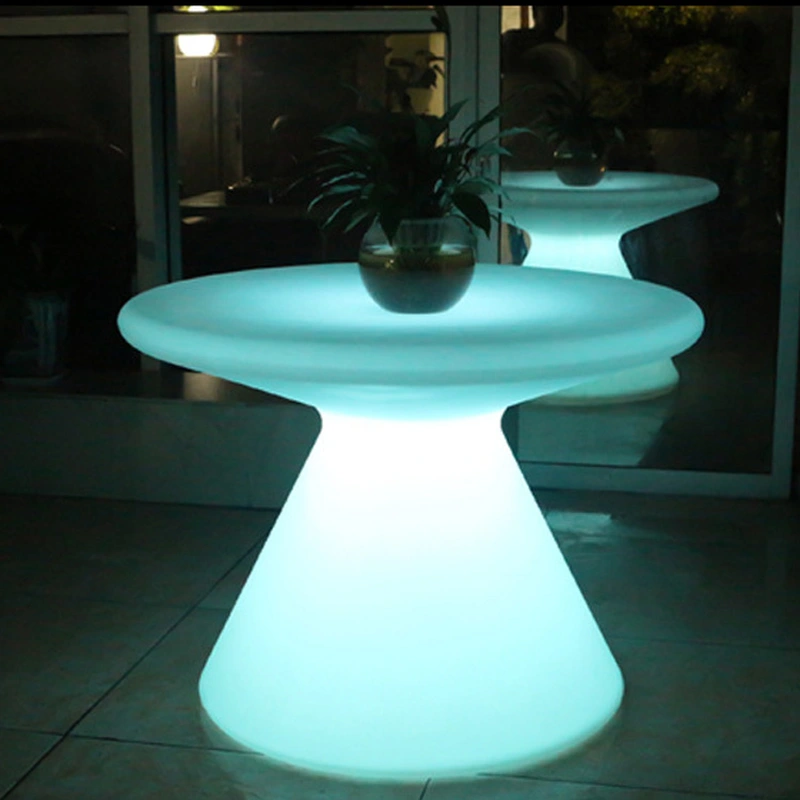 fabricante de muebles de comedor led | mesa de comedor led redonda