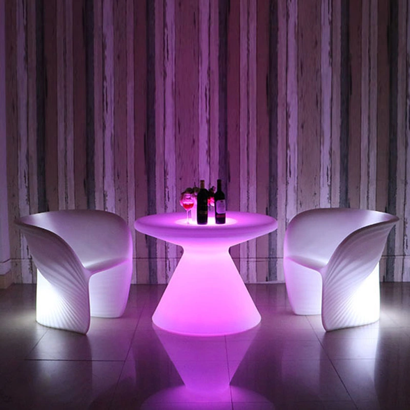 fabricante de muebles de comedor led | mesa de comedor led redonda