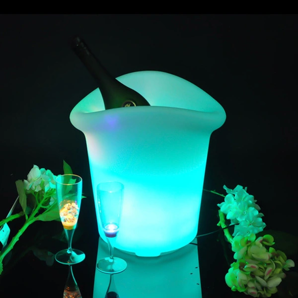 meilleur fournisseur de seau à glace éclairé de qualité | seau à glace en gros