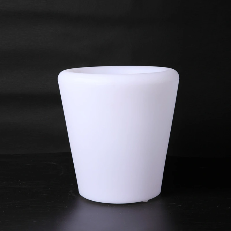 illuminated plant pots | solar flower pot lights | Led pots