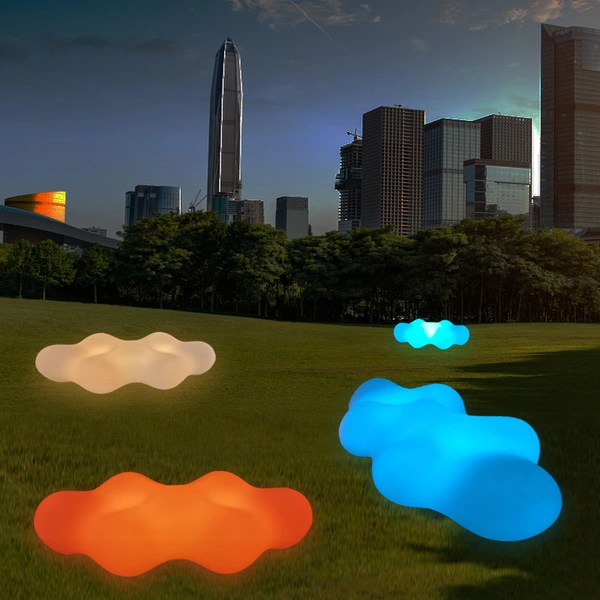 مصنع أثاث خارجي led | كراسي فناء متعددة الألوان