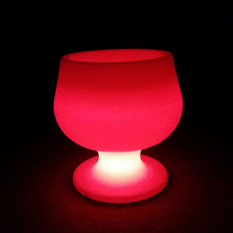 seau à led avec lumière | usine de seau à glace led multicolore  