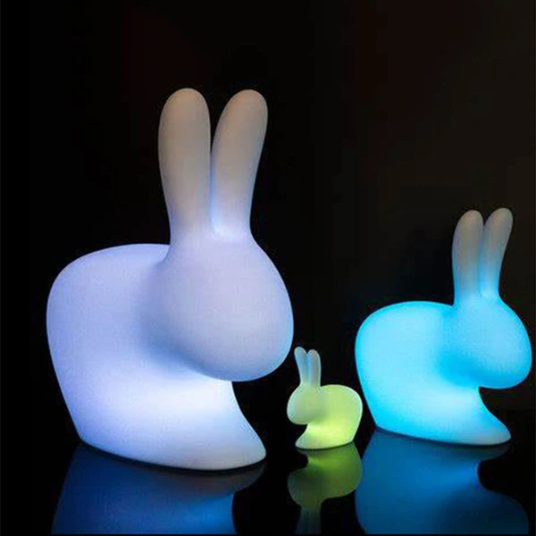 Led Qeeboo Rabbit Wholesale | Bedside Lamp Dimmable Night Light