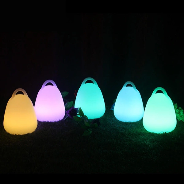 Rechargeable Protable Mood Light | Plastic RGB Mood Lights Factory 